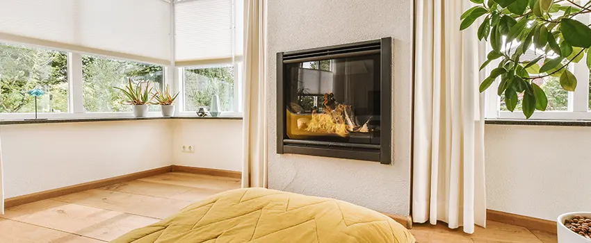Residential Fireplace Ceramic Glass Installation in Kaysville, UT