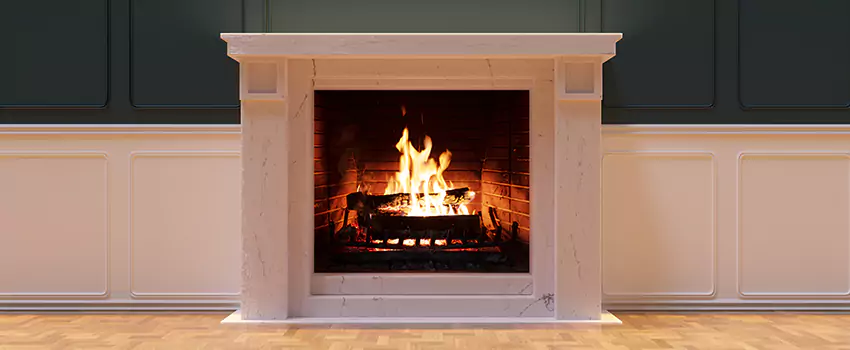 Open Flame Wood-Burning Fireplace Installation Services in Kaysville, Utah