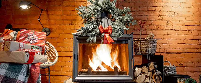 Travis Industries Linear Gas Fireplace Installation in Kaysville, Utah
