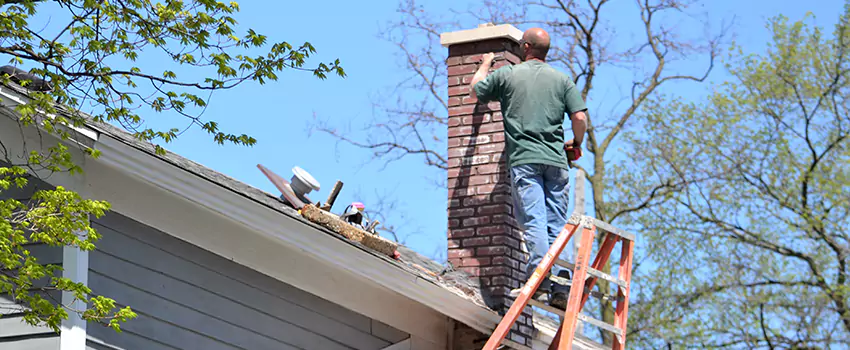Vinyl and PVC Chimney Flashing Installation in Kaysville, UT