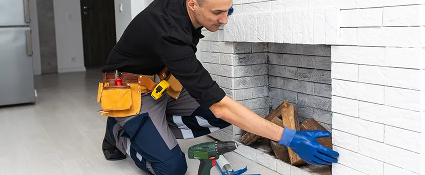Fireplace Damaged Damper Frame Repair Services in Kaysville, Utah