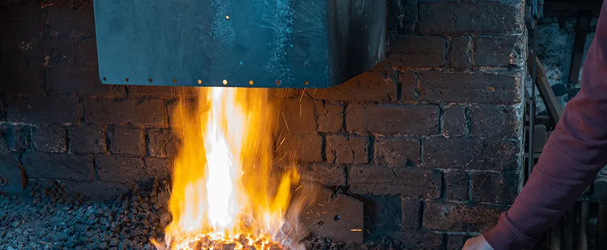 Fireplace Throat Plates Repair and installation Services in Kaysville, UT