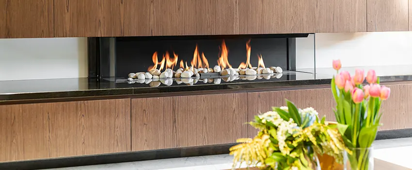Double-height Fireplace Design Refurbishment in Kaysville, Utah