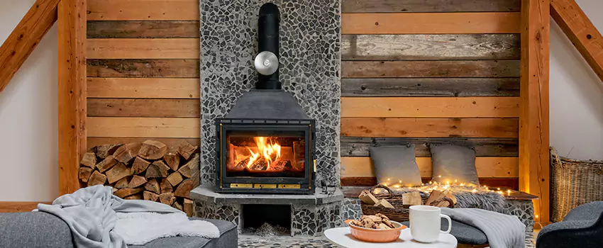 Thelin Hearth Products Direct Vent Gas Stove Fireplace Inspection in Kaysville, Utah